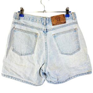 Moda Intl Vintage 90s Denim Shorts Women 8 London Jean Light Wash Mid Rise Waist